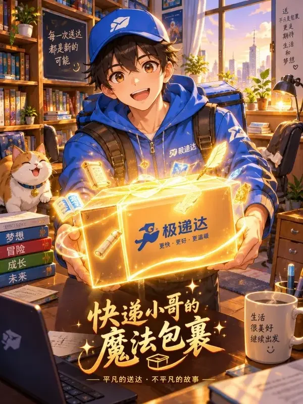 自习室里的星君外卖员封面
